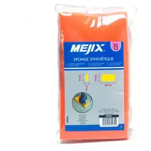 MEJIX Eponge synthétique sous vide - 225 x 125 mm pas cher