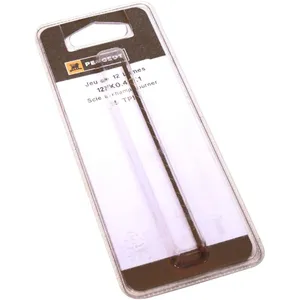 Comparateur de prix : Jeu de 12 lames 127x1,08x0,34mm 15TPI - peugeot outillage - 803283