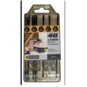 Comparateur de prix : PEUGEOT Kit de 48 lames pour scie a chantourner 12-18TPI 127 mm TU