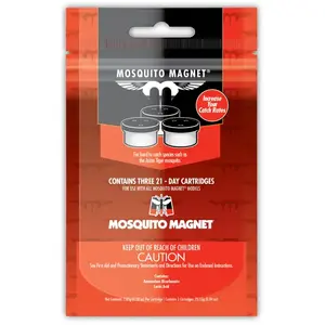 Comparateur de prix : Mosquito Magnet - Atrakta - Recharge pour anti-moustique (lot de 3)
