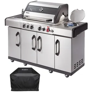 Barbecue gaz Kansas II Pro 4 SIK   ENDERS BY FAVEX   4 brûleurs   Infr... pas cher