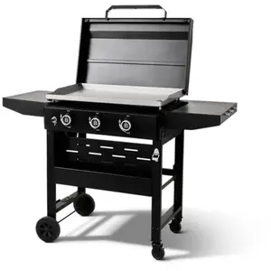 Comparateur de prix : Plancha gaz Stellar 700 - BRASERO BY FAVEX - 3 brûleurs 12 kW - Plaque...