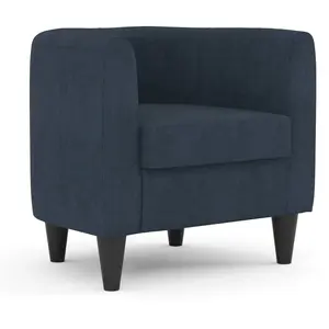 Fauteuil en tissu COPPA pas cher
