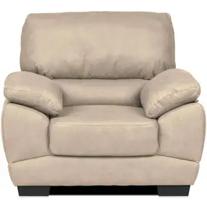 Fauteuil en tissu MILAN 2 coloris beige pas cher