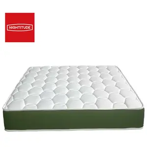 Matelas Ressorts + mémoire de forme 160x200 cm NIGHTITUDE LE VERDOYANT pas cher
