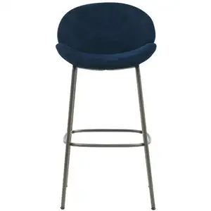 Tabouret BLOOM coloris bleu pas cher