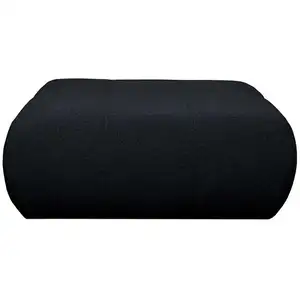 Pouf noir SOPHIE pas cher