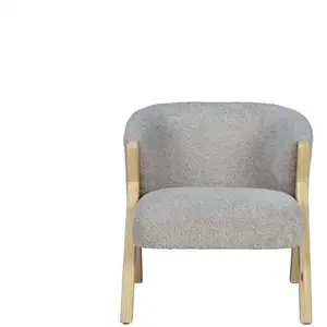 Fauteuil fixe ISLANDE coloris beige pas cher