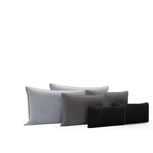 Lot de 6 coussins ORION coloris grisVendu parconforama