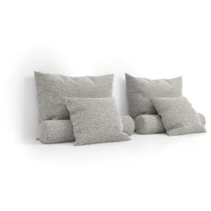 Lot de 6 coussins PEGASE coloris beigeVendu parconforama