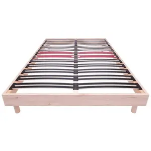 Cadre à lattes en Kit 140x190 cm 8 HEURES WEKIT pas cher