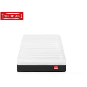 Matelas Ressorts + latex 90x190 cm NIGHTITUDE PISTACIO pas cher