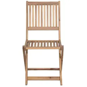 Chaise de jardin en acacia DANANG pas cher