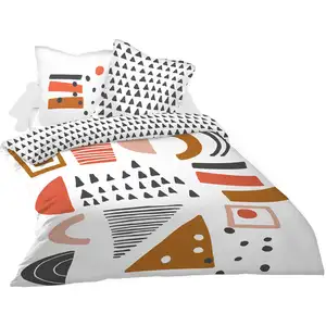 Parure de lit Housse+ 2 taies 240x260cm ATLAS pas cher