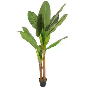 Bananier artificiel H.180 cm BANANA pas cher