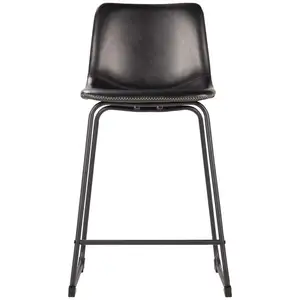 Tabouret CLINT hauteur 64 cm coloris noir pas cher