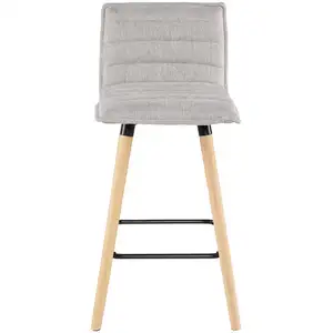 Tabouret COCOON hauteur 66 cm coloris gris