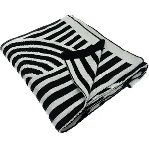 Plaid 130x170 cm BLACKY coloris multicouleur