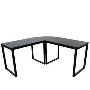 Bureau d'angle 160 cm BLACKY pas cher