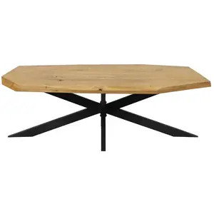 Table basse avec plateau en chêne massif CHENY pas cher