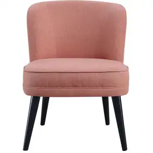 Fauteuil fixe LOMOCO SULLY coloris rose pas cher