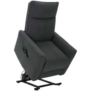 Fauteuil relax avec releveur ELLIOT coloris gris pas cher