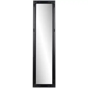 Miroir psyché 160x40cm DUCHESSE coloris noir pas cher