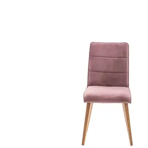Chaise en tissu ISAK coloris parme pas cher