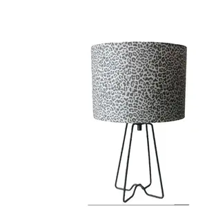 Lampe 45cm SAVAGE motif léopard pas cher