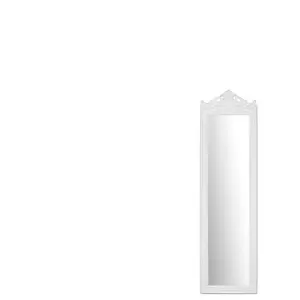 Miroir BAROQUE coloris blanc pas cher
