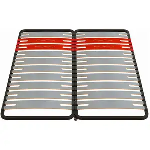 Cadre à lattes fixe 2x80x200 cm NIGHTITUDE FULL SUPPORT pas cher