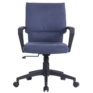 Chaise de bureau GOTHA coloris bleu pas cher