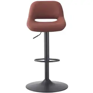 Tabouret de bar HARLEY coloris marron