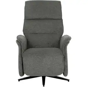 Fauteuil relax manuel TERRA coloris gris pas cher