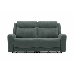 Canapé droit relax électrique 3 places BESTA coloris vert pas cher
