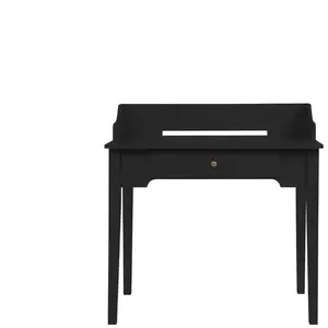 Bureau 90 cm CONSTANCE coloris noir pas cher