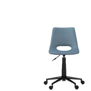 Chaise de bureau OVI coloris bleu pas cher