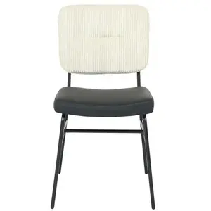 Chaise ALMA coloris blanc pas cher