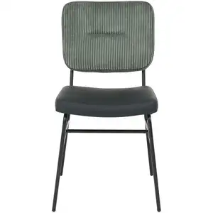 Chaise ALMA coloris vert pas cher