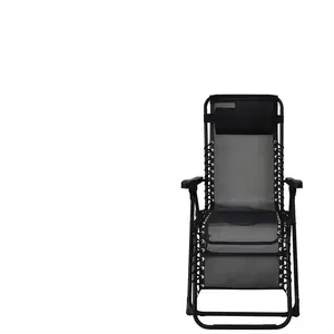 Fauteuil relax de jardin SIESTA coloris noir pas cher