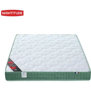 Matelas mousse + latex 160x200 cm NIGHTITUDE L'INTREPIDE pas cher