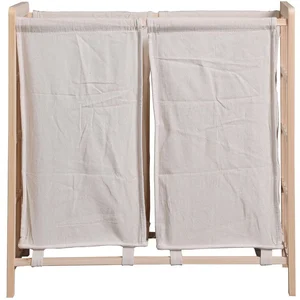 Panier à linge beige Limen pas cher