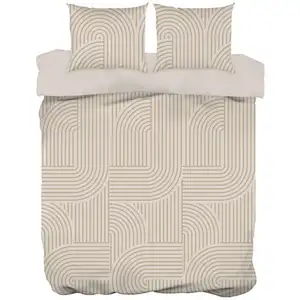 Parure de lit Housse+ 2 taies 240x260 cm COCON pas cher