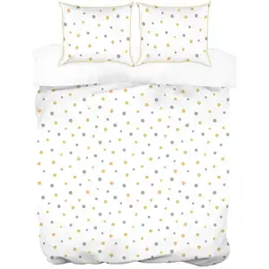 Parure de lit Housse+ 2 taies 240x260 cm GLITTER pas cher