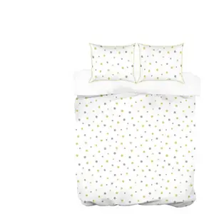 Parure de lit Housse+ 2 taies 240x220 cm GLITTER pas cher