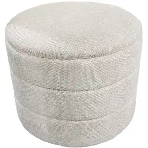 Assise de sol 45x45x36 cm MARCELLIN coloris beige pas cher