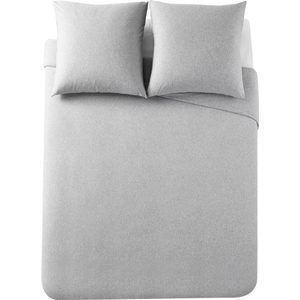 Parure de lit Housse+ 2 taies 240x220 cm LOMOCO JERSEY pas cher