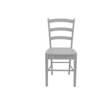 Chaise JULIETTE coloris gris pas cher