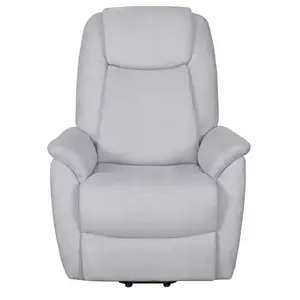 Fauteuil relax et releveur WILLIAM coloris gris clair pas cher
