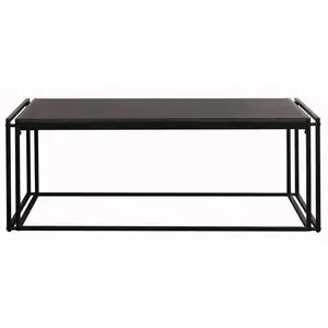 Table basse rectangulaire METTALIC pas cher